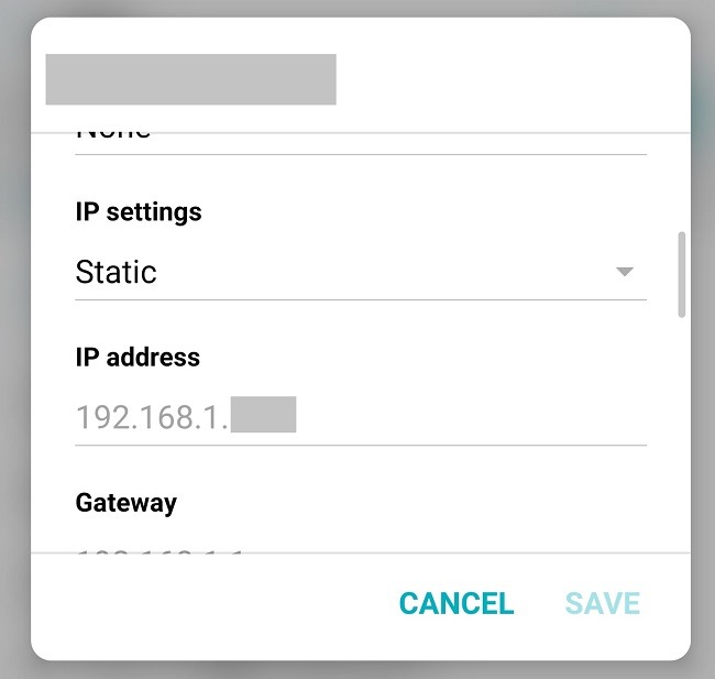 Cómo solucionar el error de obtención de la dirección IP en la dirección IP de Android