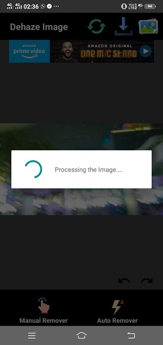 Procesamiento borroso de Android Pic Hexel