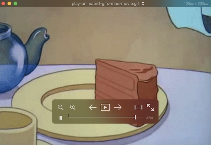 Reproducir Gifs animados Mac Pixea Viewer