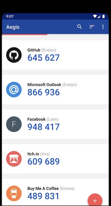 Las mejores alternativas de Google Authenticator Aegis