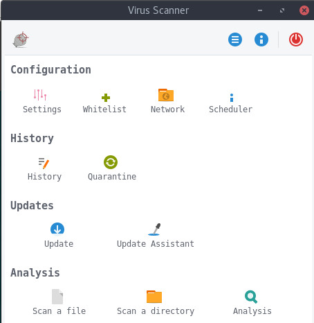 virusscanner-clam-tk