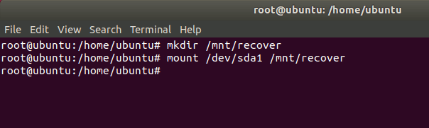 ubuntu-livecd-montar-partición