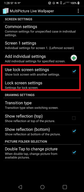 Cómo agregar un fondo de pantalla diferente a cada pantalla de bloqueo de la pantalla de inicio de Android