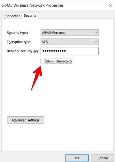 Contraseña Wi-Fi Mostrar Windows