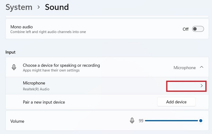 Micrófono no funciona Configuración de sonido de Windows11 Selección de micrófono