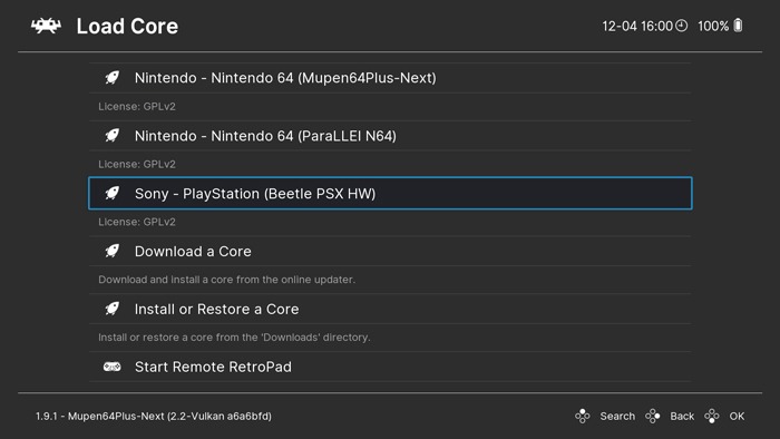 Juega juegos de Ps1 en PC Retroarch Load Core