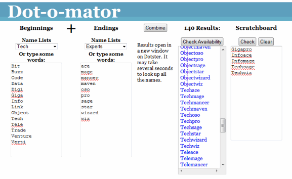 dot-o-mator-domain-names