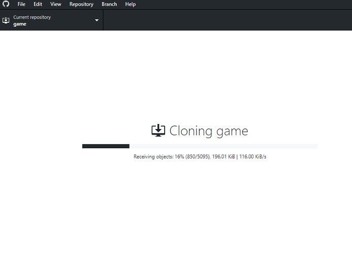 Clonar un juego Github Desktop