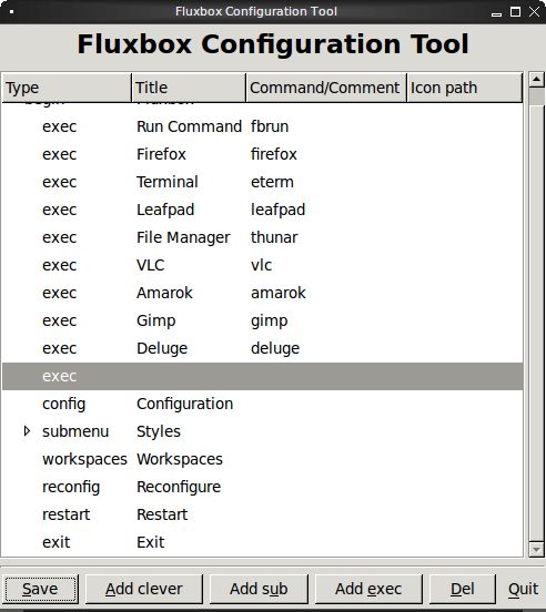 fluxbox-fluxmenu