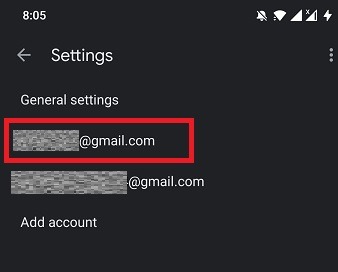 Cuenta de Gmail