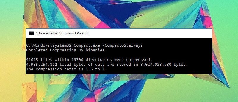 What Is and How to Enable Compact OS Feature in Windows 10