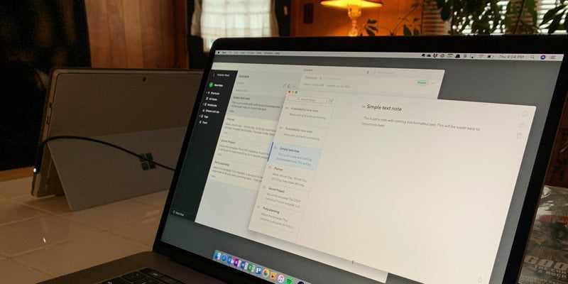 Cómo migrar tus notas de Evernote a Bear