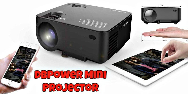 DBPower T20 1500 Lumens LCD Mini Projector Review