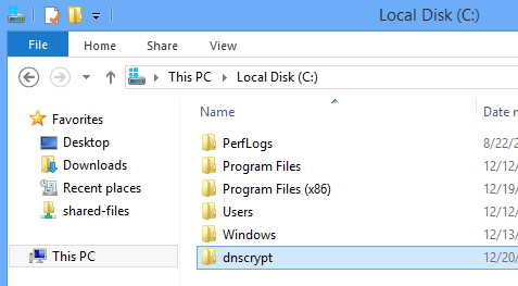 Windows-dnscrypt-carpeta