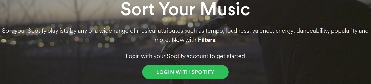 spotify-web-app-sortmusic