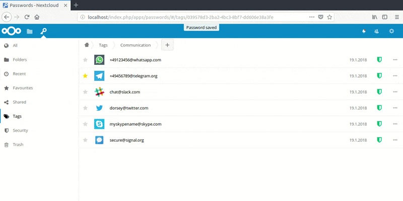 Las mejores contraseñas del servidor de aplicaciones Nextcloud