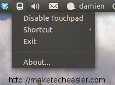 appindicator-touchpad