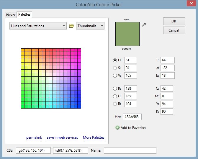 WebInter-ColorZilla-Paletas