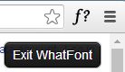 WebInter-WhatFont-ExitButton