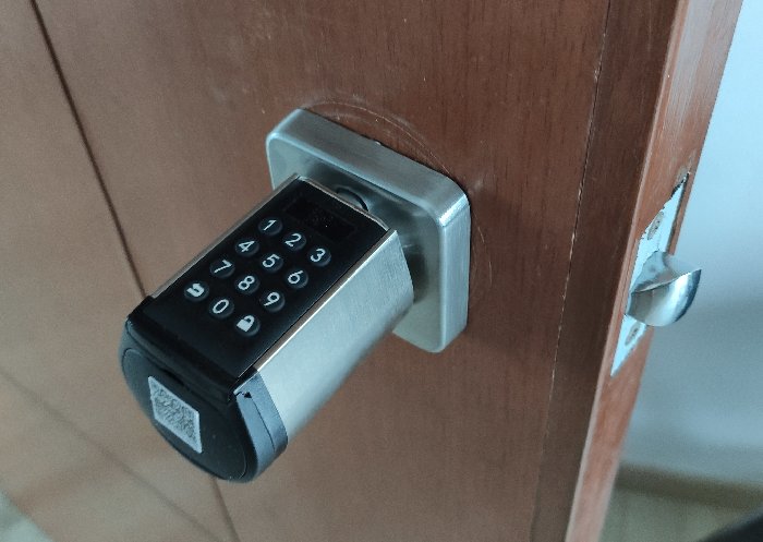 Instalación de Welock Smart Lock finalizada