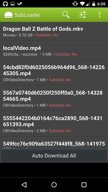 androidsubtitles-lista de archivos