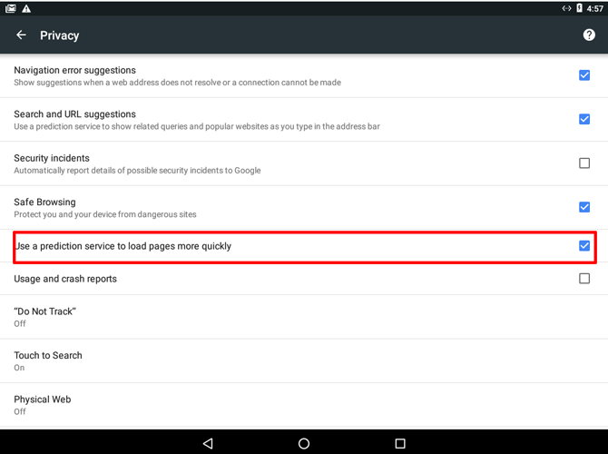 cómo-acelerar-el-servicio-de-predicción-de-chrome-android