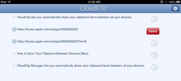 CloudClip está disponible para iPhone, iPod Touch y iPad.