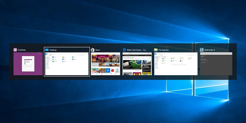 Cómo cambiar la transparencia Alt-Tab en Windows 10