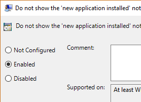 win10-desactivar-nueva-aplicación-instalada-notificación-activar-política