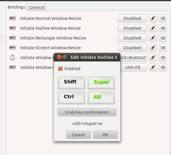 redimensionar-ganar-compiz-hotkey