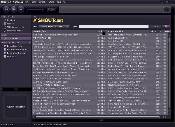 Nightingale-Shoutcast