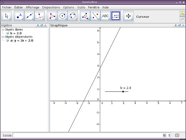 vinculación geogebra