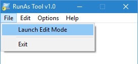 RunAsTool-lanzar-editar-modo