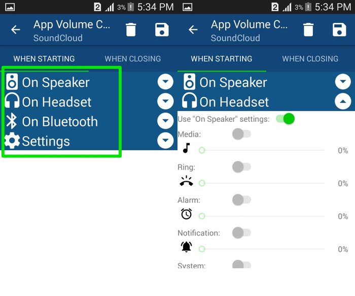 Android-App-Volume-Manager-fuentes-de-salida