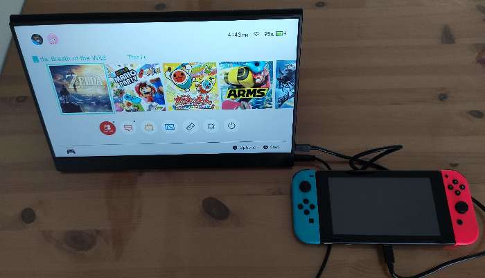 Vissles Monitor Conectar Nintendo Switch