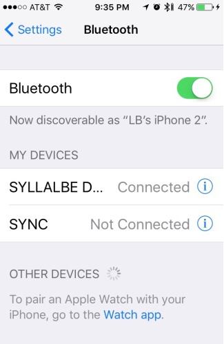 sílaba-auriculares-Bluetooth