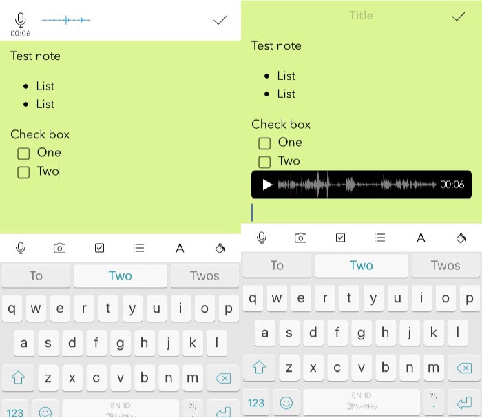 Zoho -mte- Nota de audio