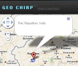 GeoChirp: una excelente combinación de Twitter y Google Maps
