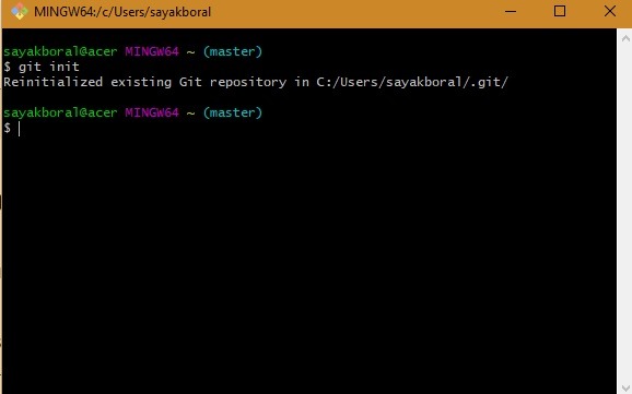 Inicializar alias de Git