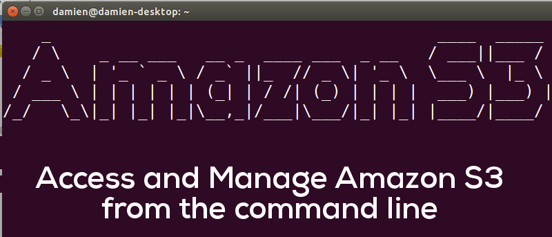 Cómo administrar Amazon S3 desde la línea de comandos