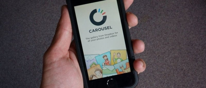 Comience con la nueva aplicación de organización de fotos de Dropbox, Carousel