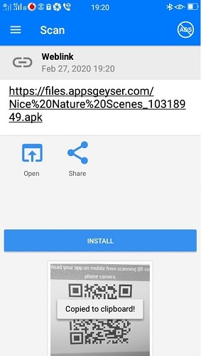 Appsgeyser Descarga el enlace de la aplicación