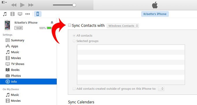 exportariPhonecontacts-checkboxwindows