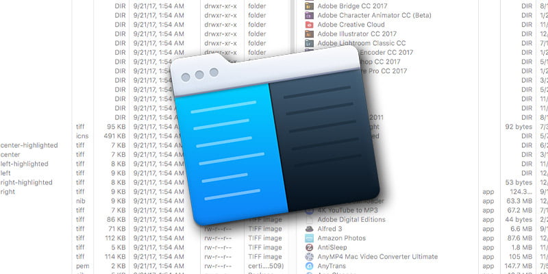 Commander One: un reemplazo de Finder para macOS