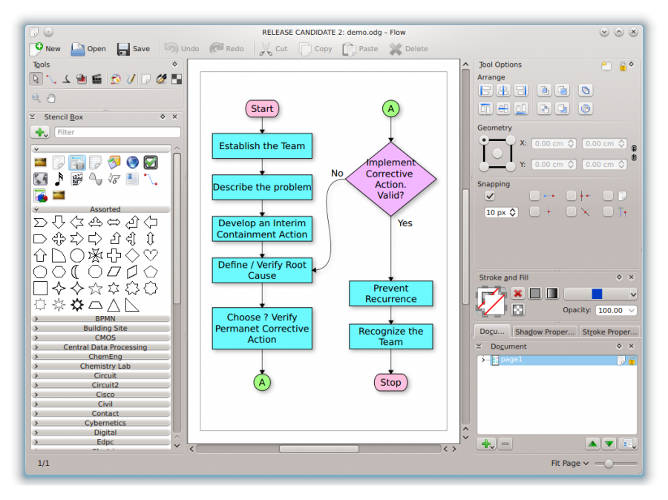 linux-productividad-aplicaciones-10-calligra-flow