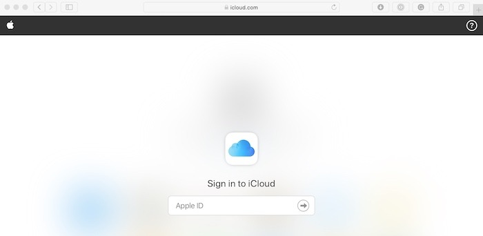 Aplicación Master Mac Calendar Inicio de sesión en Icloud