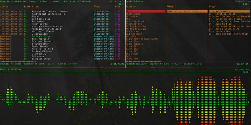 MPD And NCMPCPP Playing Music on Linux