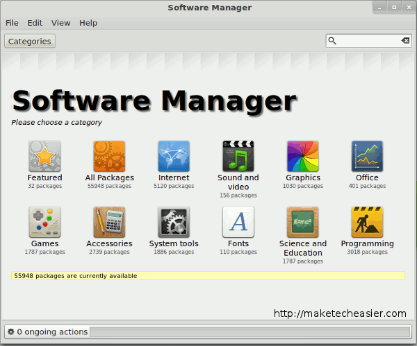 linuxmint-software-manager