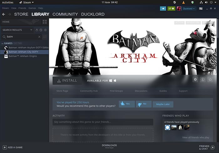 Pasar de Windows a Linux Steam