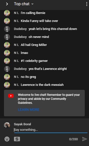 Gamingcast Chat Youtube Premium